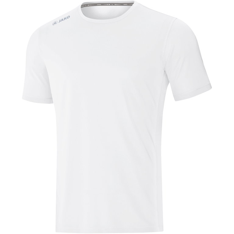 JAKO Lauf-Tshirt Run 2.0 (Polyester-Micro-Mesh, atmungsaktiv) weiss Jungen